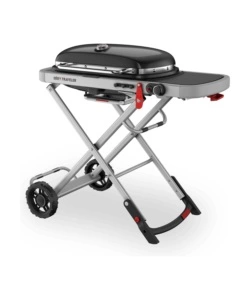 BARBECUE A GAS PORTATILE WEBER "TRAVELER" CON GRIGLIA 63,5X34,3 CM