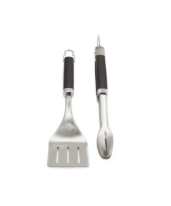 KIT ACCESSORI PINZA E PALETTA WEBER "PRECISION" IN ACCIAIO INOSSIDABILE