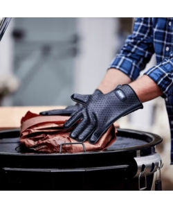 GUANTI PER BARBECUE IN SILICONE WEBER NERO TG L