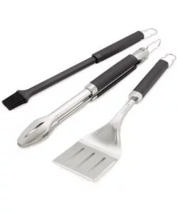 KIT 3 ACCESSORI PER BARBECUE WEBER "PRECISION" IN ACCIAIO