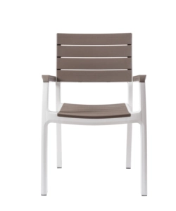 SET 2 SEDIE DA GIARDINO KETER "HARMONY" IN POLIPROPILENE CAPPUCCINO 59X60X86 CM