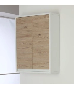 PENSILE BAGNO BIANCO ROVERE, 60X24X80 CM