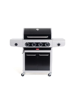 BARBECUE A GAS BARBERCOOK "SIESTA 412" CON FORNELLO LATERALE 4 BRUCIATORI