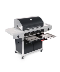 BARBECUE A GAS BARBECOOK "SIESTA 612" CON FORNELLO LATERALE 5 BRUCIATORI