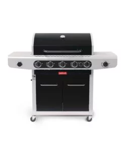BARBECUE A GAS BARBECOOK "SIESTA 612" CON FORNELLO LATERALE 5 BRUCIATORI