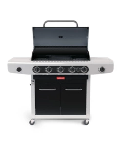 BARBECUE A GAS BARBECOOK "SIESTA 612" CON FORNELLO LATERALE 5 BRUCIATORI