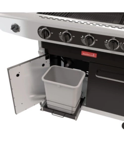 BARBECUE A GAS BARBECOOK "SIESTA 612" CON FORNELLO LATERALE 5 BRUCIATORI