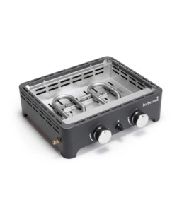 BARBECUE A GAS BARBERCOOK "VICTOR" 2 BRUCIATORI 50X39 CM