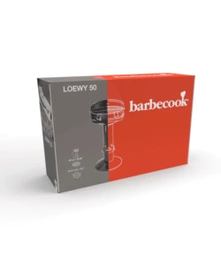 BARBECUE A CARBONELLA BARBECOOK "LOEWY 50" NERO GRIGLIA 47,5 CM