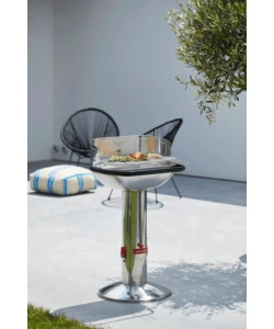BARBECUE A CARBONELLA BARBECOOK "LOEWY 55" IN ACCIAIO INOX 55X33 CM