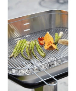 BARBECUE A CARBONELLA BARBECOOK "LOEWY 55" IN ACCIAIO INOX 55X33 CM