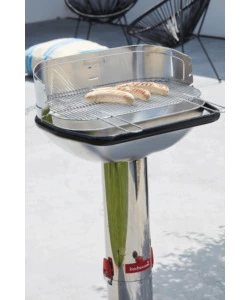 BARBECUE A CARBONELLA BARBECOOK "LOEWY 55" IN ACCIAIO INOX 55X33 CM