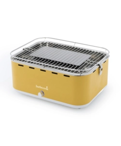 BARBECUE A CARBONELLA PORTATILE DA TAVOLO BARBECOOK "CARLO" GIALLO 38,5X28,5 CM