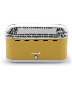 BARBECUE A CARBONELLA PORTATILE DA TAVOLO BARBECOOK "CARLO" GIALLO 38,5X28,5 CM