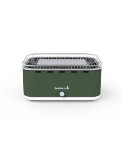 BARBECUE A CARBONELLA PORTATILE DA TAVOLO BARBECOOK "CARLO" VERDE 38,5X28,5 CM