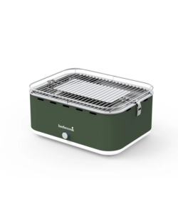 BARBECUE A CARBONELLA PORTATILE DA TAVOLO BARBECOOK "CARLO" VERDE 38,5X28,5 CM
