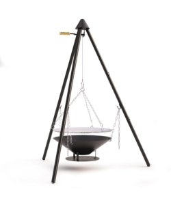 BARBECUE A LEGNA CON TREPPIEDE BARBECOOK "JUNKO" GRIGLIA DIAMETRO 60 CM