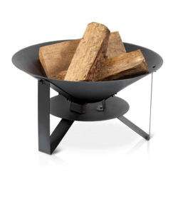 BRACIERE PER LEGNA BARBECOOK "MODERN 60" IN GHISA, DIAMETRO 60 CM