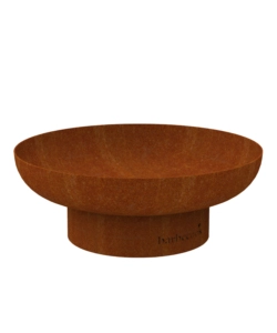 BRACIERE PER LEGNA BARBECOOK "JACK" IN ACCIAIO CORTEN, DIAMETRO 60 CM