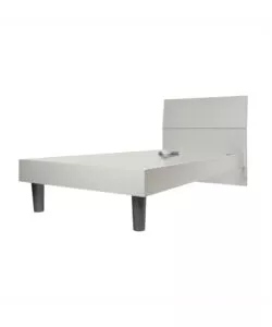 LETTO SINGOLO "GIOTTO" BIANCO 89,5X205X88 CM