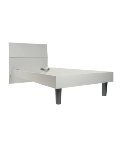 LETTO SINGOLO "GIOTTO" BIANCO 89,5X205X88 CM