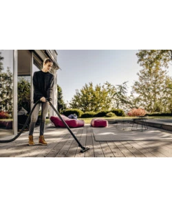 ASPIRATORE SOLIDI LIQUIDI ELETTRICO KARCHER "WD4S" 1000W 20 LT