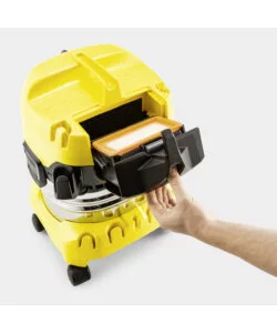 ASPIRATORE SOLIDI LIQUIDI ELETTRICO KARCHER "WD4S" 1000W 20 LT
