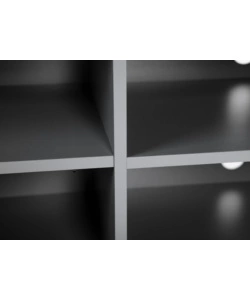 MOBILE PORTA TV 2 ANTE GRIGIO E QUERCIA, 180X41,6X49 CM