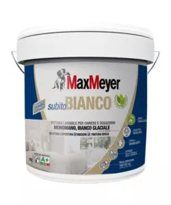 Pittura murale lavabile Max Meyer "Subito bianco" bianco 5 lt