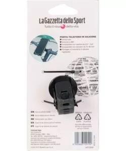 PORTA TELEFONO UNIVERSALE E GIREVOLE GAZZETTA DELLO SPORT IN SILICONE