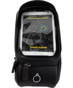 BORSA PER BICICLETTA GAZZETTA DELLO SPORT "CRONO" IDROREPELLENTE, 11X13X24 CM