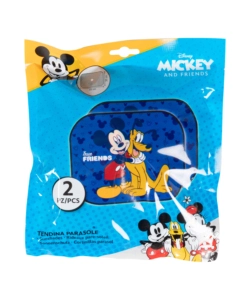 COPPIA TENDINE AUTO LATERALI "DISNEY MICKEY MOUSE" 44X35 CM