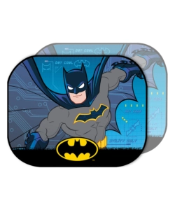 COPPIA TENDINE AUTO LATERALI "BATMAN" 44X35 CM