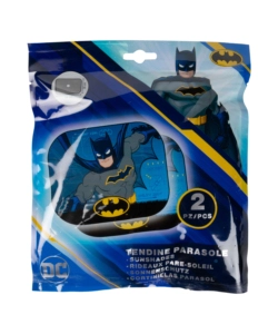 COPPIA TENDINE AUTO LATERALI "BATMAN" 44X35 CM