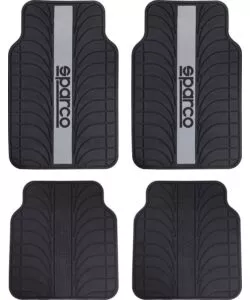 SET 4 TAPPETINI AUTO SPARCO GRIGIO