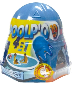 TRATTAMENTO PER PISCINE 4 IN 1 GRE "POOLPO NEW" DA 0 A 10 MQ 250 GR