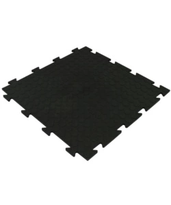 PROMO 5 PIASTRELLE IN PVC AD INCASTRO TENAX LINE - 500x500x8 MM - COLORE NERO