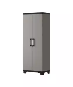 ARMADIO ALTO KETER "SISTEMA NEW" IN POLIPROPILENE GRIGIO 68X39X173 CM