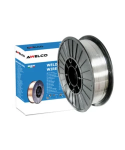 FILO PER SALDATURA IN ACCIAIO INOX PER SALDATRICI MIG A FILO BOBINA DIAMETRO 200 MM CON FILO DA 0,8 MM - AWELCO
