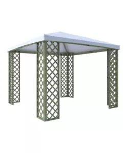GAZEBO DA ESTERNO "FOX 2022" IN LEGNO 3X3 M