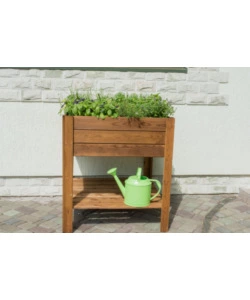 ORTO DA ESTERNO IN LEGNO APPLE SMALL, 80X80 CM