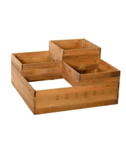 ORTO DA ESTERNO IN LEGNO FOUR, 90X90 CM