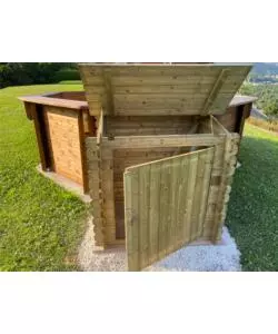 Armadio accessori piscina Roby 120 x 89 cm