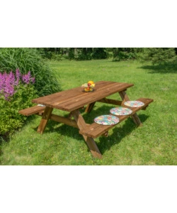 TAVOLO DA PIC NIC OASI, 177X154X74 CM