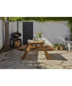 TAVOLO DA PIC NIC OASI, 177X154X74 CM