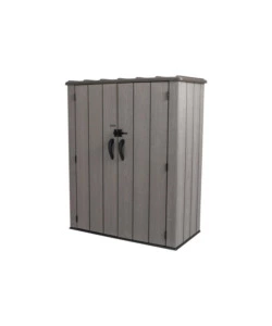 ARMADIO DA ESTERNO LIFETIME "MILANO" IN RESINA, 136X70X172 CM