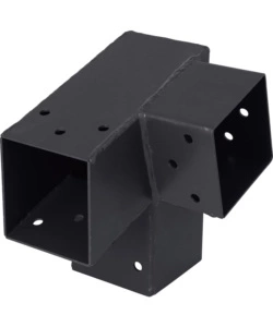 CONNETTORE PLUG-IN PER PALO 7X7 - 3 CONNESSIONI AD ANGOLO SINISTRO - 75° - ANTRACITE