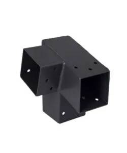 PLUG-IN CONNETTORE SUKI 7X7 ANGOLO SINISTRO 75° ANTRACITE CON 3 CONNESSIONI