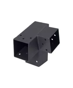 CONNETTORE ANGOLARE PLUG-IN 7X7 ANGOLO SINISTRO 105°, 3 CONNESSIONI, ANTRACITE - SUKI