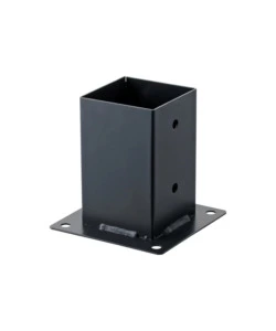 SUPPORTO PER ANCORAGGIO A TERRA ANTRACITE ANTRACITE, 71X71 MM - SUKI